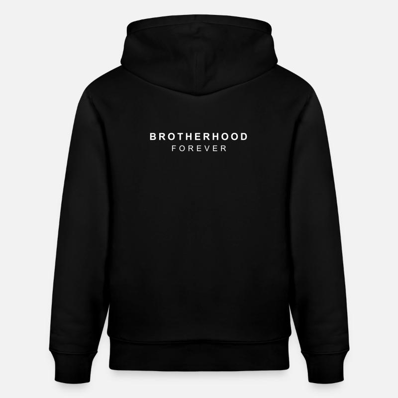 FRATERNITÉ POUR TOUJOURS - Sweat à capuche bio CRUISER Stanley/Stella Unisexe - noir