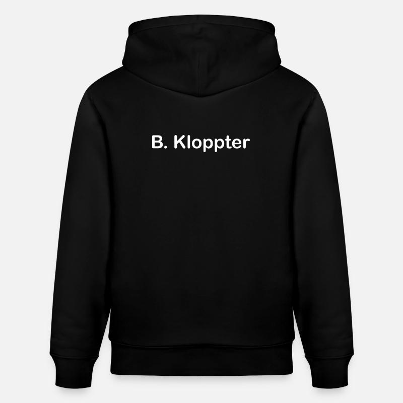 B. Kloppter - Stanley/Stella Unisex Bio-Hoodie CRUISER  - Schwarz