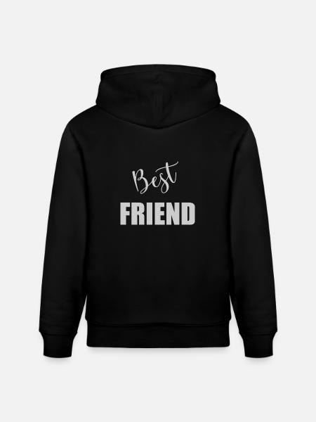 BEST FRIEND. Friend - Stanley/Stella CRUISER Unisex Organic Hoodie - black