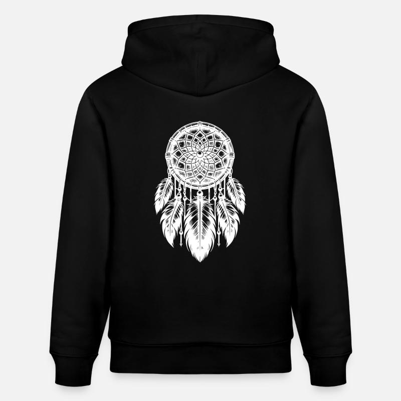 Attrape-rêves classique style américain - Sweat à capuche bio CRUISER Stanley/Stella Unisexe - noir
