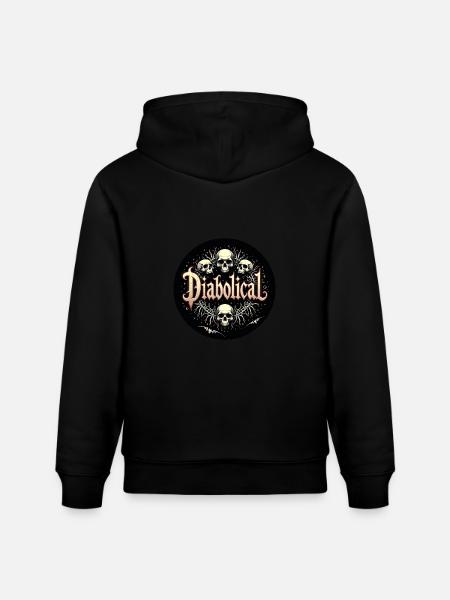 Diabolical - Stanley/Stella CRUISER Unisex Organic Hoodie - black