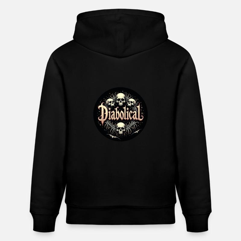 Diabolisch - Diabolico - Stanley/Stella Unisex Bio-Hoodie CRUISER - Schwarz