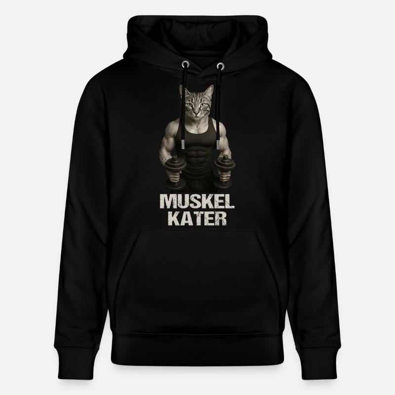 Raideur - Sweat à capuche bio CRUISER Stanley/Stella Unisexe - noir