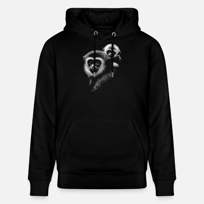 Gibon - Sweat à capuche bio CRUISER Stanley/Stella Unisexe - noir