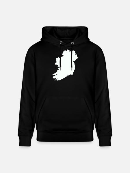 irland_country - Sweat à capuche bio CRUISER Stanley/Stella Unisexe - noir