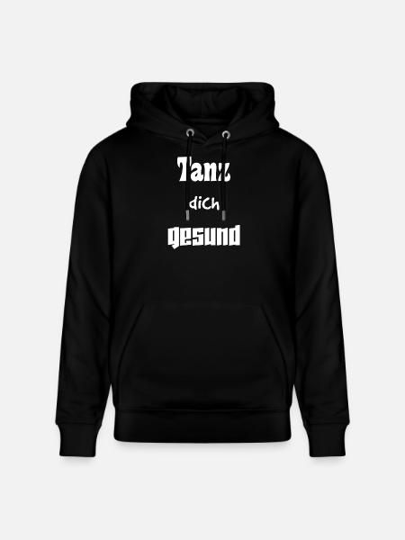 Tanz dich gesund - Stanley/Stella Unisex Bio-Hoodie CRUISER  - Schwarz
