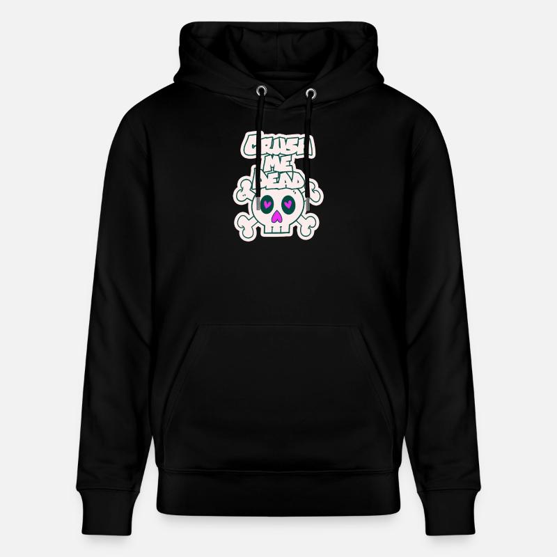 Zerquetsche mich zu Tode - Stanley/Stella Unisex Bio-Hoodie CRUISER - Schwarz