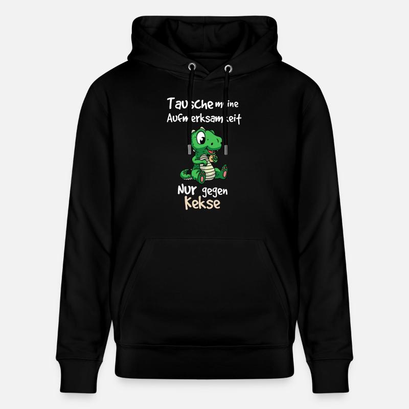 Petit crocodile style - Sweat à capuche bio CRUISER Stanley/Stella Unisexe - noir