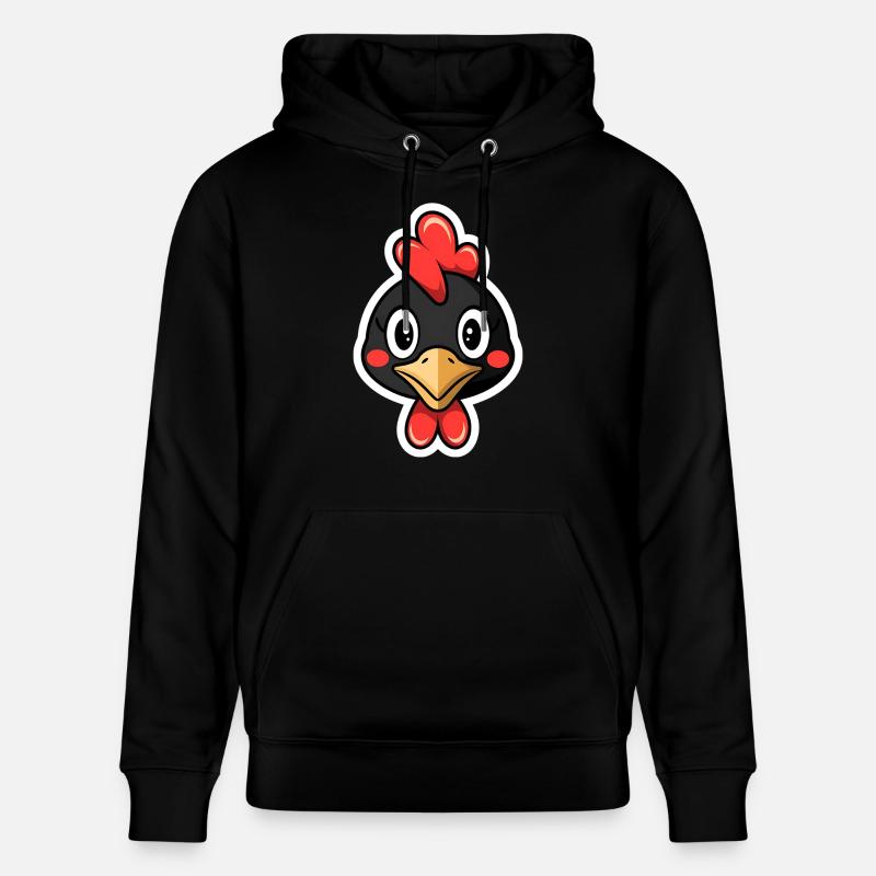 dinde - Sweat à capuche bio CRUISER Stanley/Stella Unisexe - noir