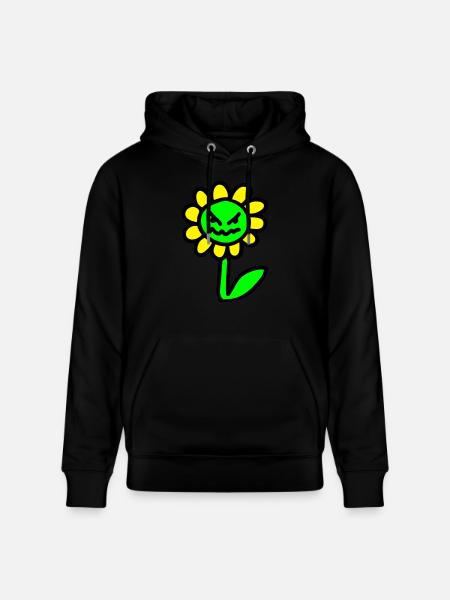 nasty Flower - 3 - Stanley/Stella CRUISER Unisex Organic Hoodie - black