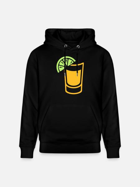 Tequila - Stanley/Stella CRUISER Unisex Organic Hoodie - black