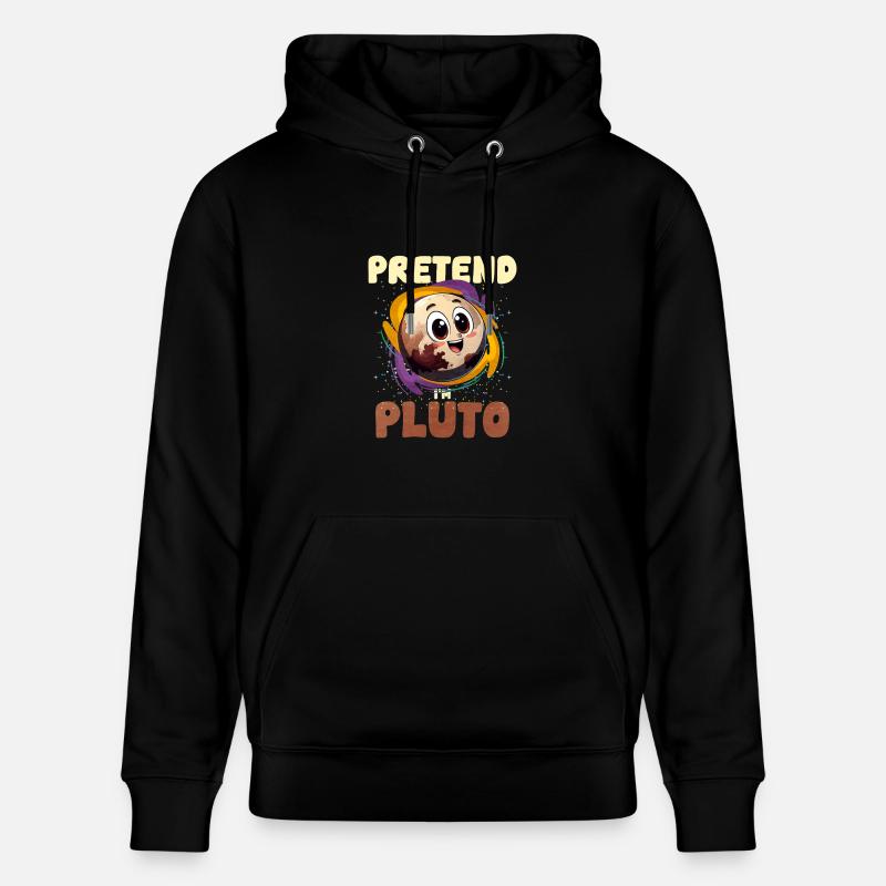 Pluto - Stanley/Stella Unisex Bio-Hoodie CRUISER  - Schwarz