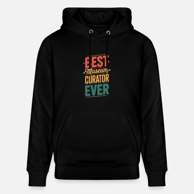 Musée - Sweat à capuche bio CRUISER Stanley/Stella Unisexe - noir