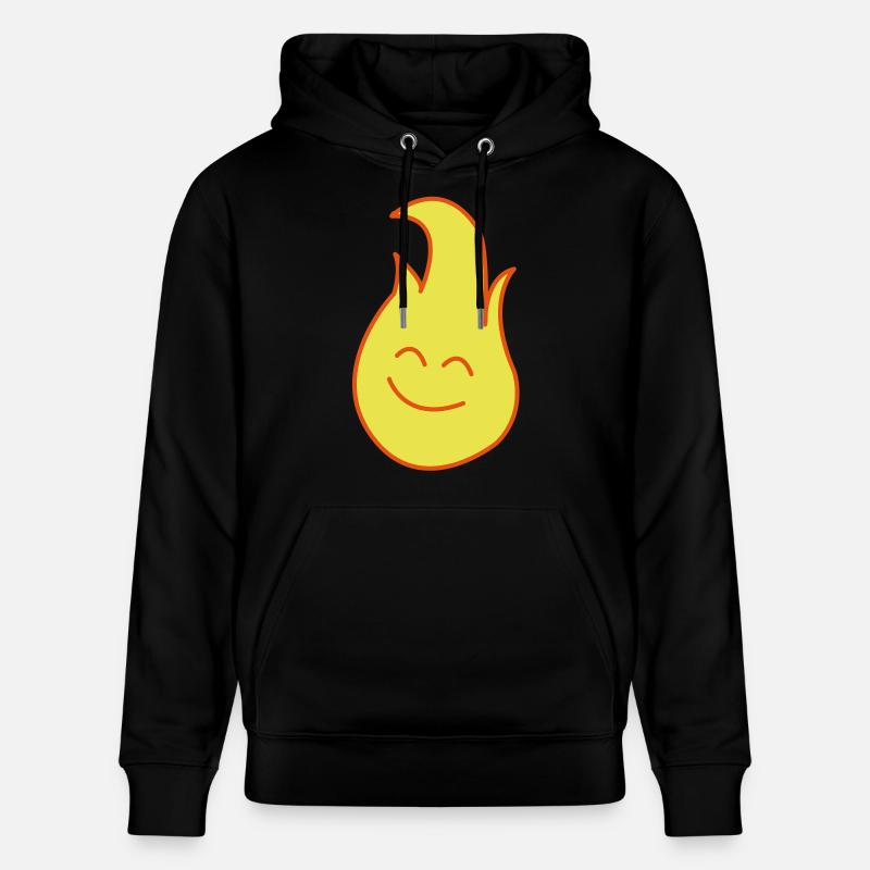 Feu - Sweat à capuche bio CRUISER Stanley/Stella Unisexe - noir