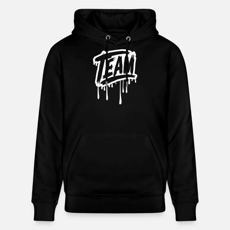 Équipe Graffiti - Sweat à capuche bio CRUISER Stanley/Stella Unisexe - noir