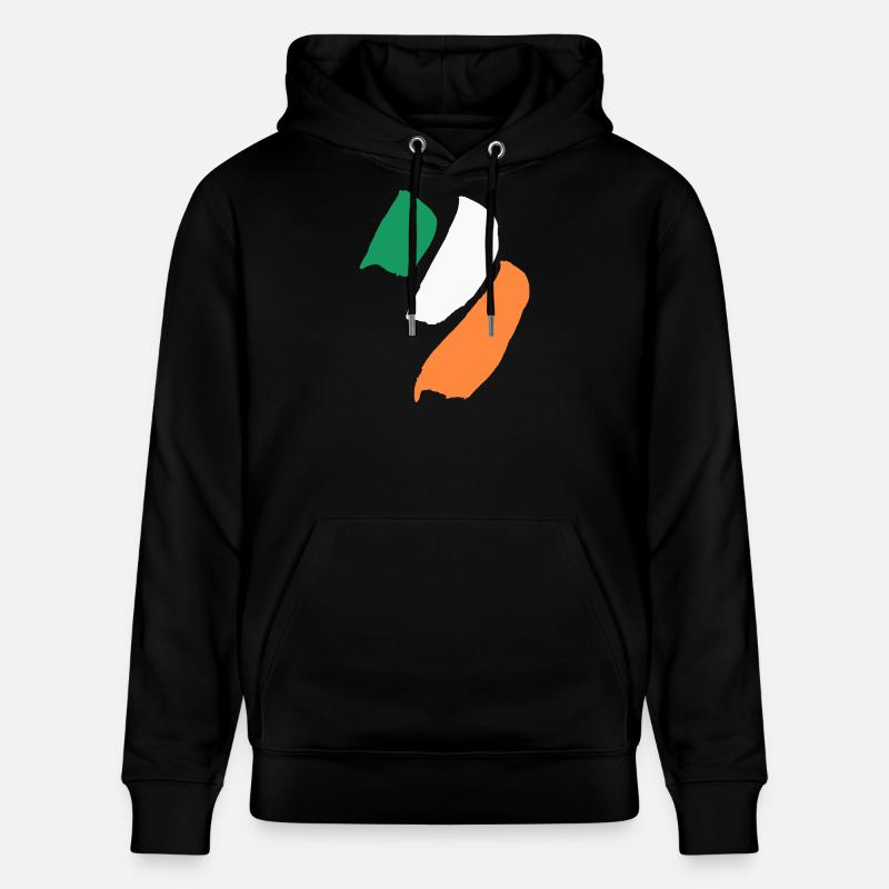 Drapeau de l’Irlande - Sweat à capuche bio CRUISER Stanley/Stella Unisexe - noir