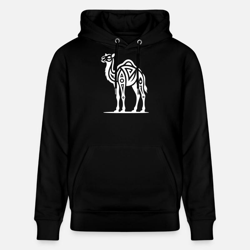 Juste un chameau blanc #2 | N-imal_Wears - Sweat à capuche bio CRUISER Stanley/Stella Unisexe - noir