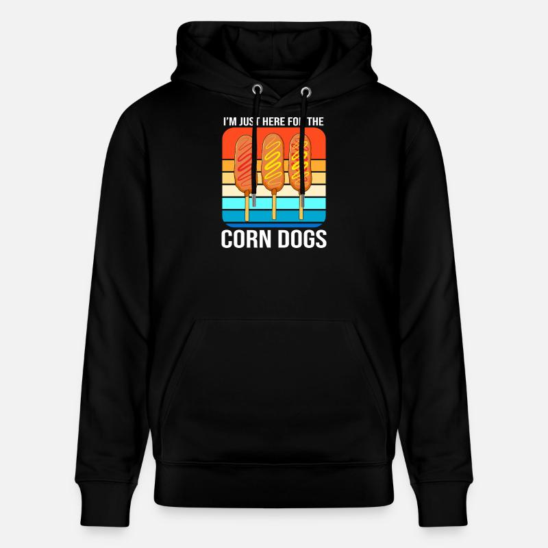 Chien de maïs - Sweat à capuche bio CRUISER Stanley/Stella Unisexe - noir