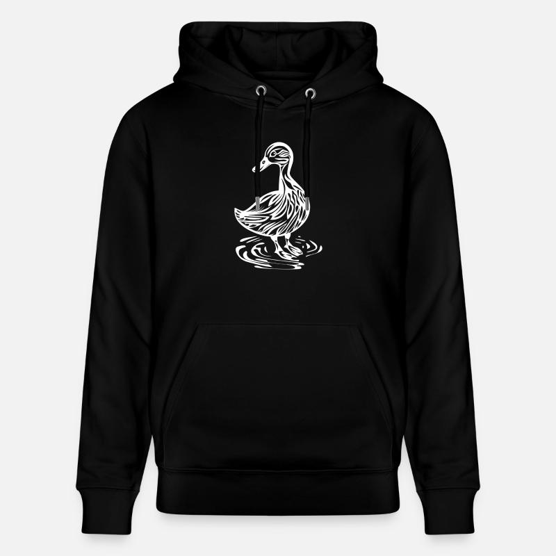 Canard - Sweat à capuche bio CRUISER Stanley/Stella Unisexe - noir