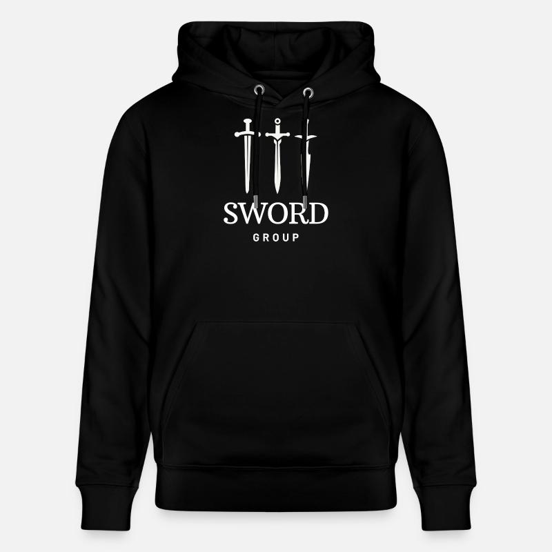 Sword_group - Sweat à capuche bio CRUISER Stanley/Stella Unisexe - noir