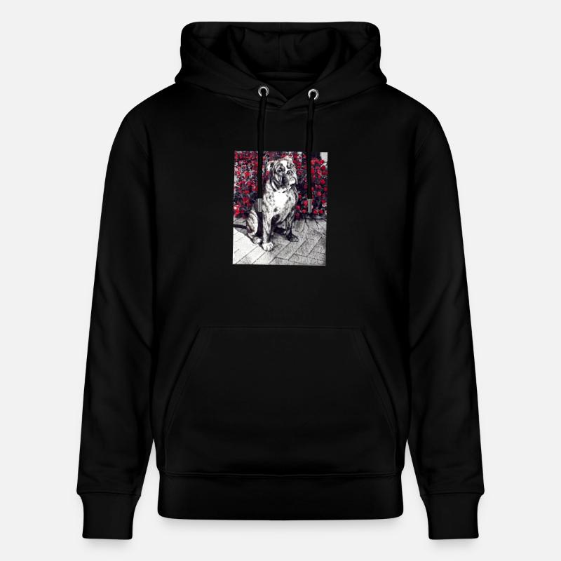 Bulldog08 - Sweat à capuche bio CRUISER Stanley/Stella Unisexe - noir