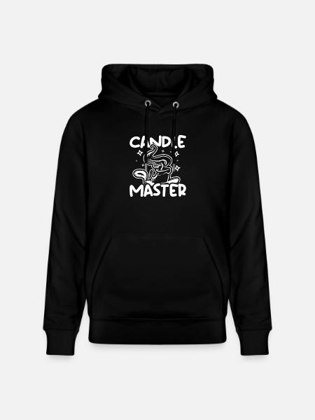 Candle Master candle making - Stanley/Stella CRUISER Unisex Organic Hoodie - black