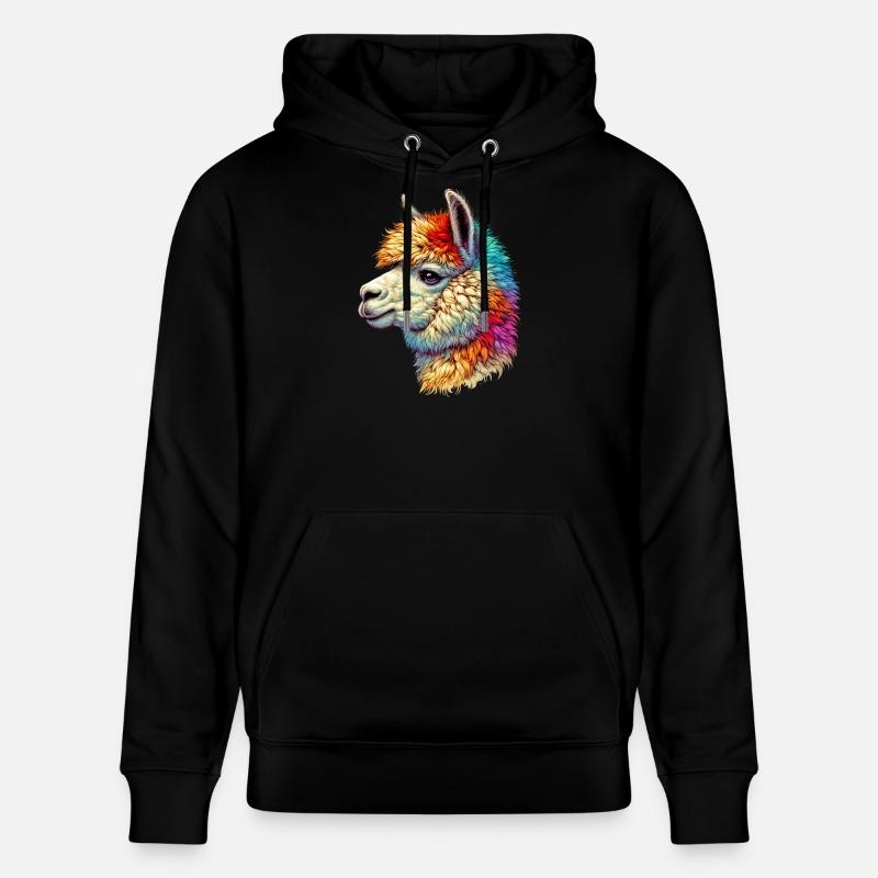 Alpaga - Sweat à capuche bio CRUISER Stanley/Stella Unisexe - noir