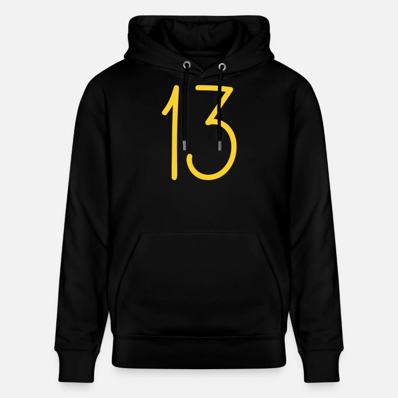 13 - Sweat à capuche bio CRUISER Stanley/Stella Unisexe - noir