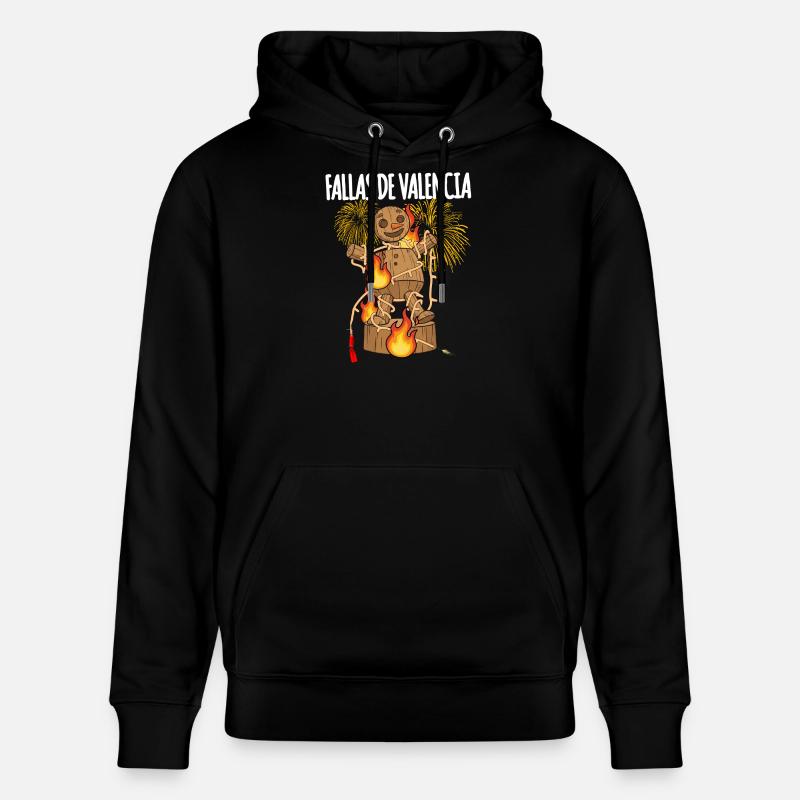 Fallas De Valencia Falla - Stanley/Stella Unisex Bio-Hoodie CRUISER  - Schwarz