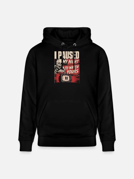 Horror Personality Trait Design - Stanley/Stella CRUISER Unisex Organic Hoodie - black