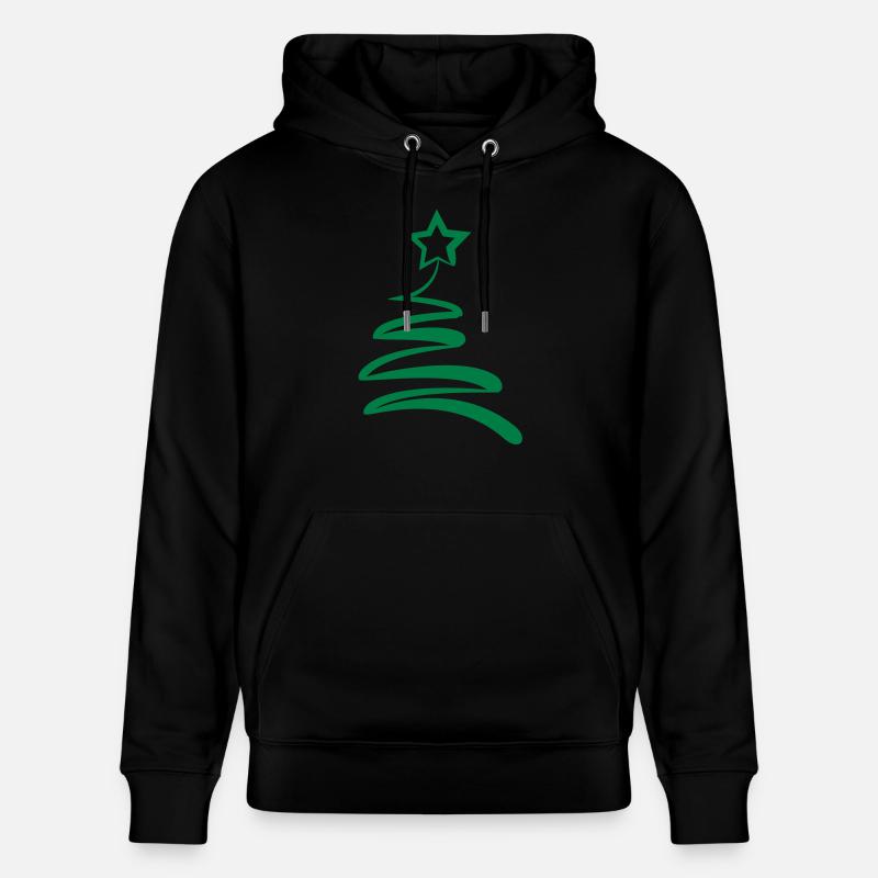 Sapin de Noël - Sweat à capuche bio CRUISER Stanley/Stella Unisexe - noir