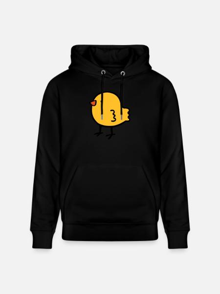 chick - Stanley/Stella CRUISER Unisex Organic Hoodie - black