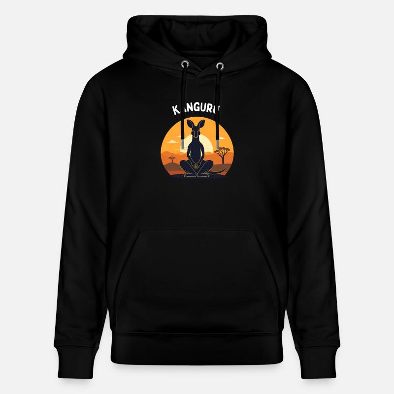 Kanguru - Stanley/Stella Unisex Bio-Hoodie CRUISER - Schwarz