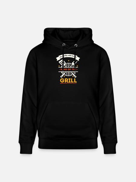 Grill-Meister - Stanley/Stella Unisex Bio-Hoodie CRUISER  - Schwarz