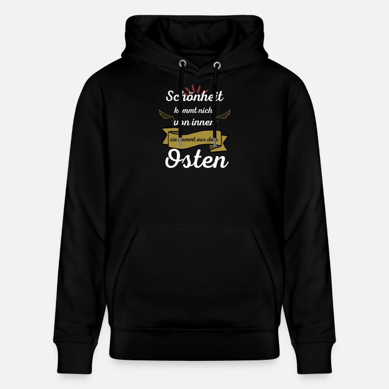 La beauté vient de l’Orient - Sweat à capuche bio CRUISER Stanley/Stella Unisexe - noir