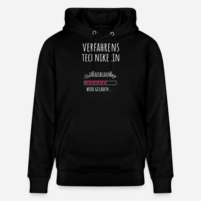 Process Engineer Studies Profession Training - Stanley/Stella CRUISER Unisex Organic Hoodie - black