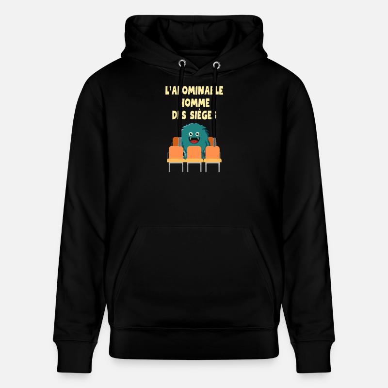 Der abscheuliche Mann der Belagerungen - Stanley/Stella Unisex Bio-Hoodie CRUISER  - Schwarz