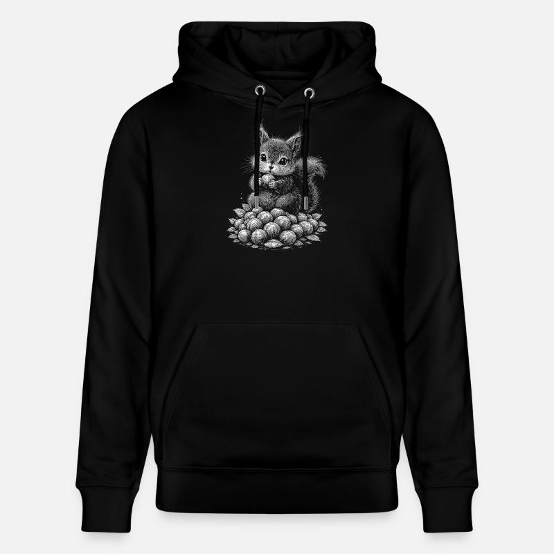 Eichhoernchen - Sweat à capuche bio CRUISER Stanley/Stella Unisexe - noir
