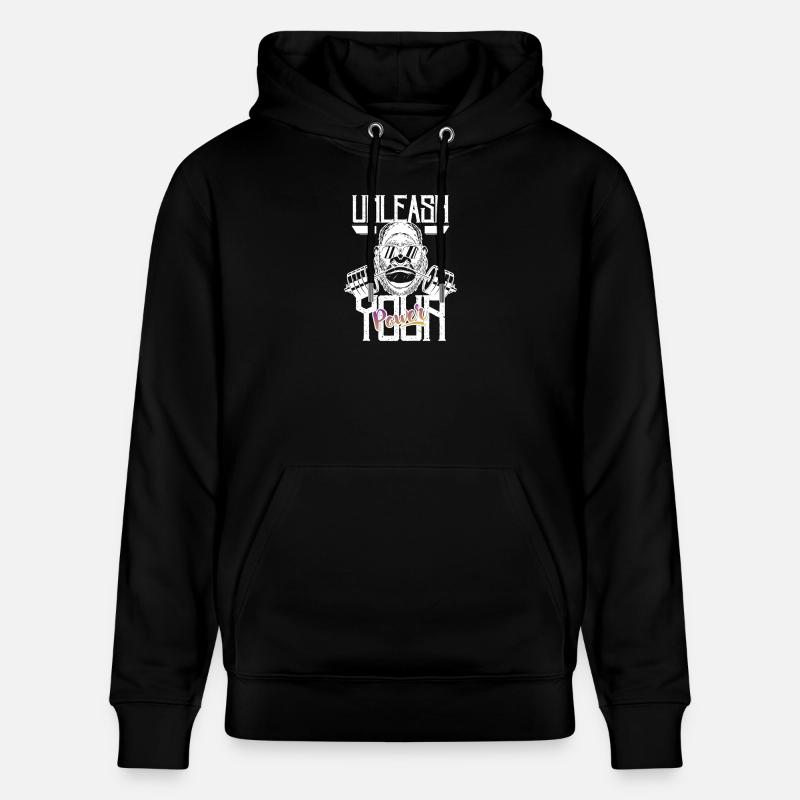 Libérez Puissance sur Scène - Sweat à capuche bio CRUISER Stanley/Stella Unisexe - noir