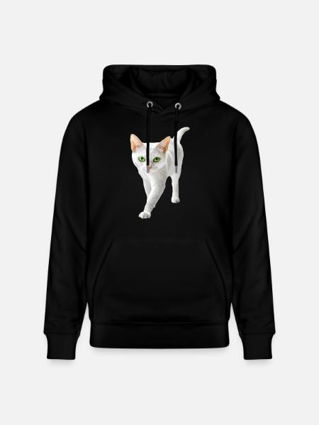 Japanischer Bobtail - Stanley/Stella Unisex Bio-Hoodie CRUISER  - Schwarz