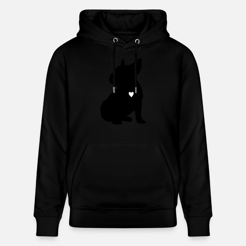 Bully pour mon coeur - Sweat à capuche bio CRUISER Stanley/Stella Unisexe - noir