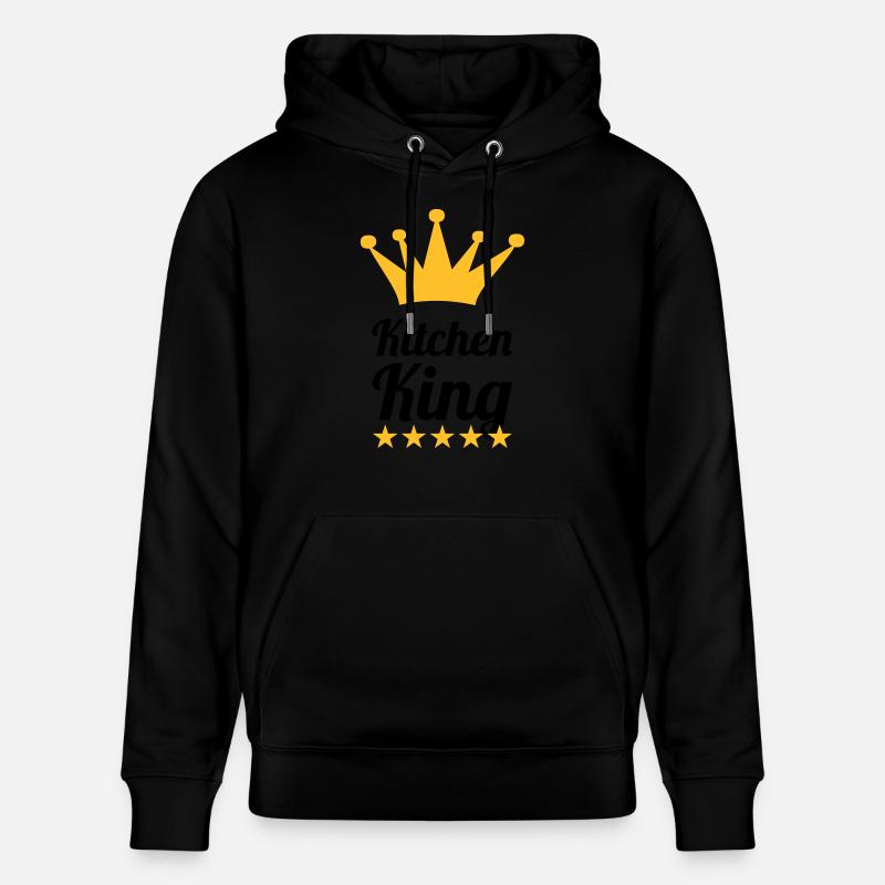 Kitchen King - Stanley/Stella Unisex Bio-Hoodie CRUISER  - Schwarz