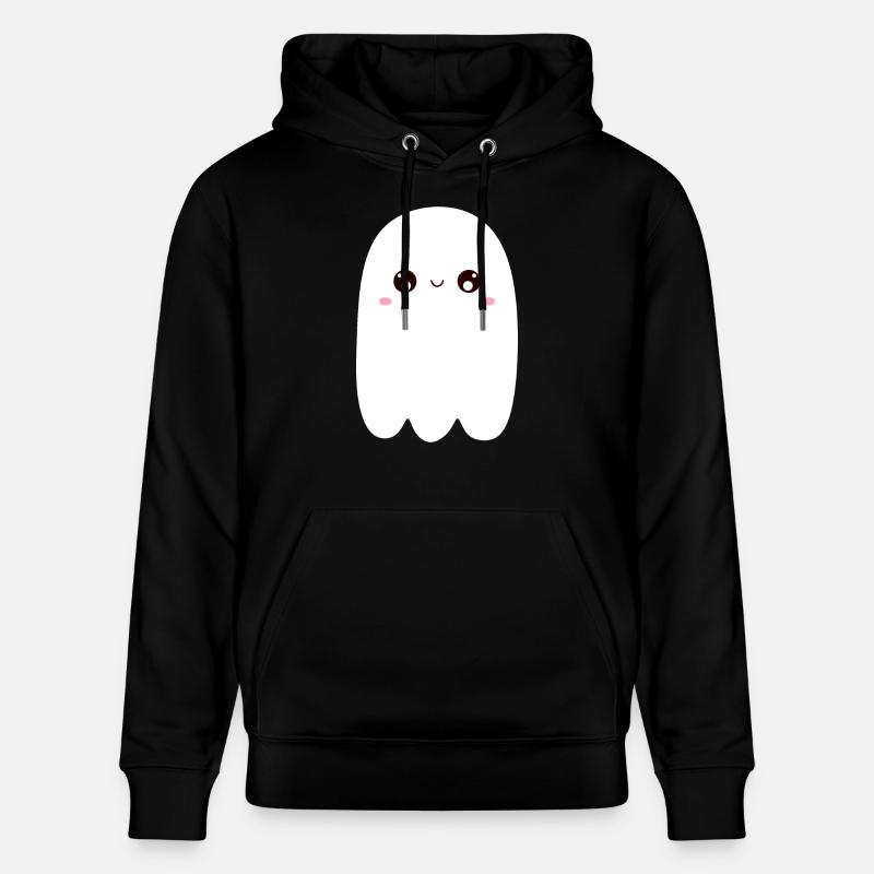 Fantôme Kawaii - Sweat à capuche bio CRUISER Stanley/Stella Unisexe - noir