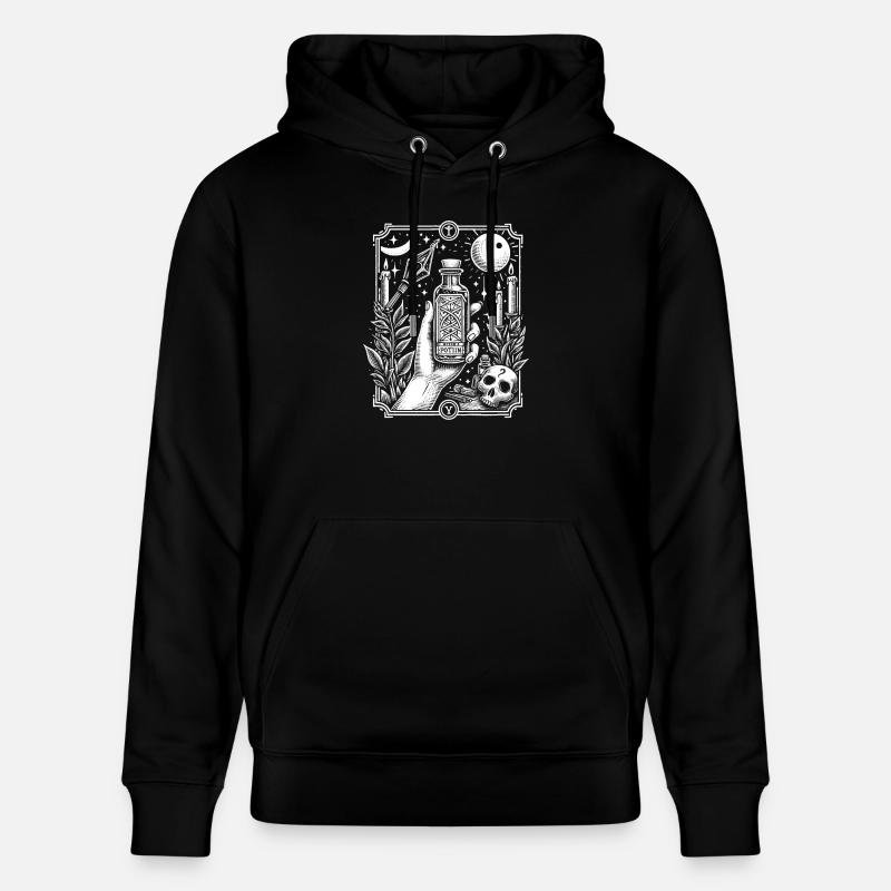 Trank-Fläschchen - Stanley/Stella Unisex Bio-Hoodie CRUISER  - Schwarz