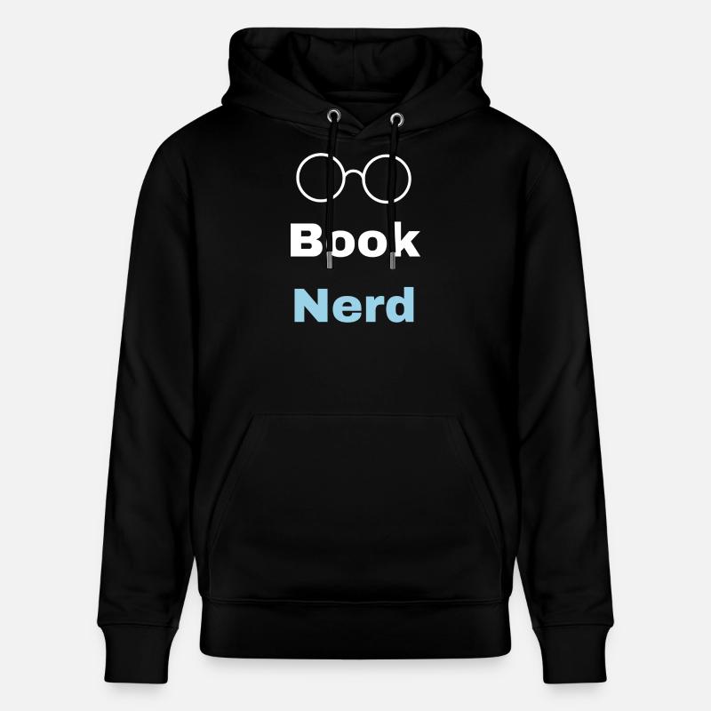 Book nerd - Sweat à capuche bio CRUISER Stanley/Stella Unisexe - noir