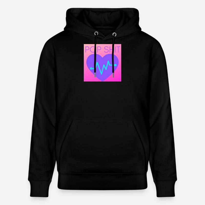 POPSHIT - Sweat à capuche bio CRUISER Stanley/Stella Unisexe - noir