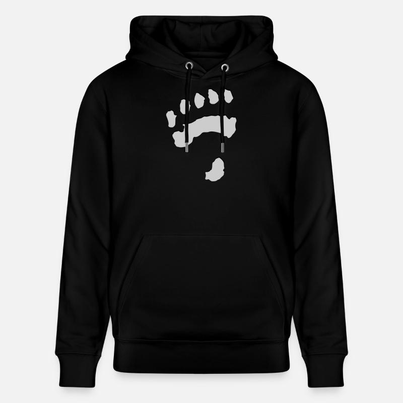 Polar Bear Paw - Sweat à capuche bio CRUISER Stanley/Stella Unisexe - noir