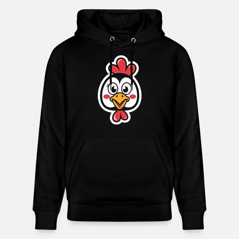 dinde - Sweat à capuche bio CRUISER Stanley/Stella Unisexe - noir