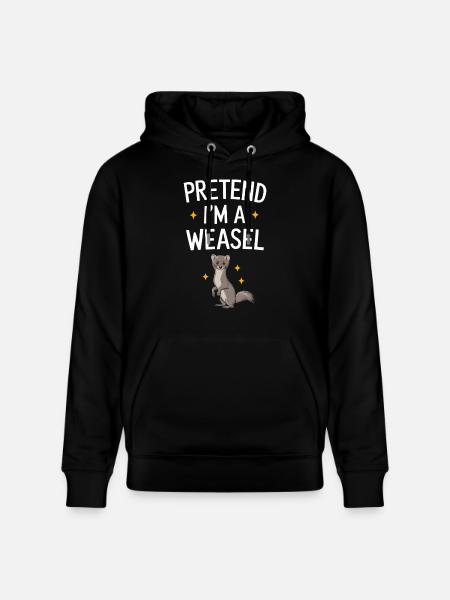Wiesel - Stanley/Stella Unisex Bio-Hoodie CRUISER - Schwarz
