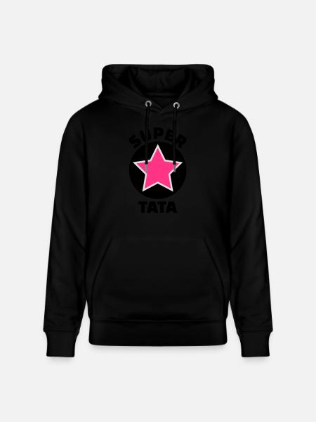 super tata (v.5) - Sweat à capuche bio CRUISER Stanley/Stella Unisexe - noir